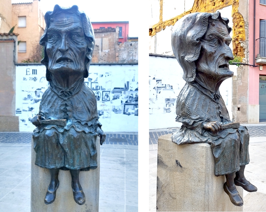 the big-headed The Old Woman
